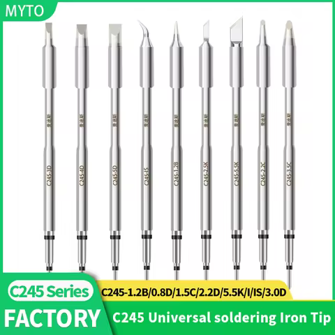 MYTO New C245-0.8D/1.2D/1.5C/1.7B/2.2D/2.5K/3.5C/4.0D/5C/6.6D/I/IS Welding Head JBC C245 Series Univ