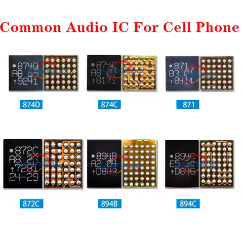 5pcs 894B 894C 874B 874C 874D 871 872C 894D BGA Audio IC Chipset