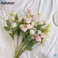 KATAKAN Artificial Lisianthus Flowers, Silk Material Simulation Design Artificial Eustoma Grandiflor