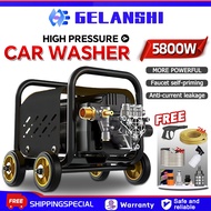 Water Jet High Pressure Cleaner 5800W Power Upgrade High Pressure Water Jet 220V Commercial Portable