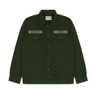 Barley Division Stein Olive Trucker Jacket