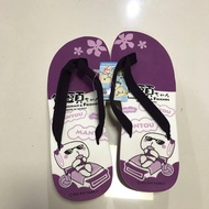 UNGU Manjukun Flip Flops Purple Flip Flops Japanese Flip Flops