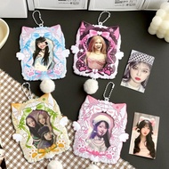 Ins Style Cute Cat PVC Card Holder, Idol Idol Idol 3-inch Small Card, Campus Card Storage, Creative 