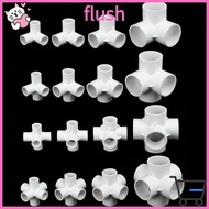 FLUSH Pipe Connector Pipe Fittings 20mm 25mm 32mm 50mm Stereoscopic Connector