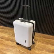 Syllere - [20寸]-白色 鋁框便可登機免托運行李箱 旅行箱 拉桿箱 密碼箱 行李箱 delsey行李箱