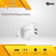 Dmes DA5 12W Fast Charging Charger USB Dual Ports For iPhone Samsung Huawei Xiaomi
