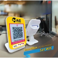 MAE Maybank QR Soundbox Ewallet Speaker for merchant