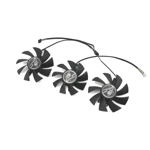 For Colorful GeForce GTX 1660 SUPER Ultra RTX 2060 Ultra GPU Fan 85MM 75MM New 4Pin iGame RTX2070 SU