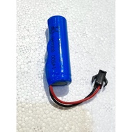 3.7V 500mah Li-ion rechargeable battery black connector (S628)