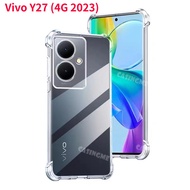 2023 Vivo Y27เคสใส4G Y78 5G ใสสำหรับ Vivo Y27 Y78 Y 27 78 VivoY27 VivoY78 27Y 78Y ซิลิโคนกันกระแทก4G