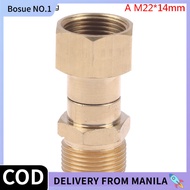 Brass High Pressure Washer Swivel Joint Connector Hose Fitting M22 Connector