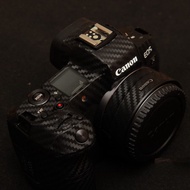 สำหรับ Canon EOS R5 R6 eosr RP R 200Dii กล้องผิวรูปลอกป้องกันเสื้อห่อร่างกายกรณีที่ครอบคลุม3เมตรคาร์บอนไฟเบอร์พรีเมี่ยมรูปลอกผิว