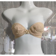 Bra (No Straps) Size B34/75 Cream Color Second Hand ️