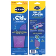Dr.Scholls Comfort Walk Longer Comfort Insoles ดร.สกอลล์ คอมฟอร์ท วอล์ค ลองเกอร์ คอมฟอร์ท อินโซลส์ เ