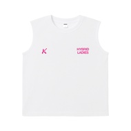 KOZE - Sleeveless Hybrid Ladies White - Kaos Tanpa Lengan Putih