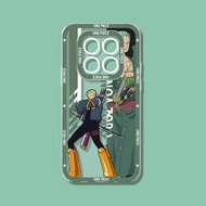 Bandai | O-ONE PIECE Luffy Zoro NEW Case for Xiaomi Redmi Note 15 14 13 Pro Plus 12 11 10 12S 11S 10