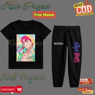 Abby Saja Boys Kpop Demon Hunters Kids T-Shirt Set