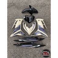 COVERSET BODYSET LC135 LC V8 DR CREAMY EX 033 FUEL INJECTION FI YAMAHA SIAP TANAM DOCTOR OEM