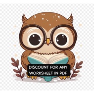 ANY WORKSHEET IN PDF