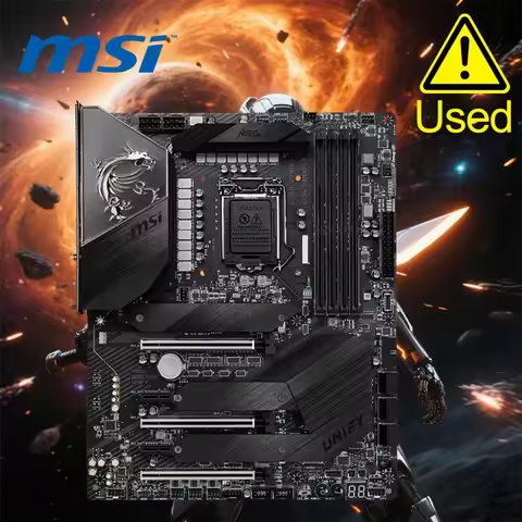 MSI MEG Z490 UNIFY LGA 1200 Intel Z490 SATA 6Gb/s ATX Intel Motherboard