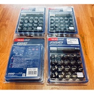 🎌 RAYS Engineering Japan 17 HEX Lock Nut Set M12 💯 Original 🇯🇵🔰 1.5 and 1.25