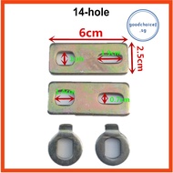 【Good】Electric vehicle motor stop gasket Motor gasket motor motor fixed M14/M16 gasket