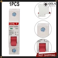 <Hot DELA> 1PCS DC Circuit Breaker DC 500V Unipolar MCB Solar PV 10 16 20 32 40 63 Amp❀