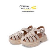 WB3 camel active Women Sling-Back Gladiator Sandals -782505-DZ01SV-0-WHITE