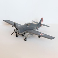 American F4F Wildcat Fighter Paper Model 1: 33 Wild Cat Airplane Model Military House Handmade DIY