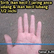 |DISKON| Sirib ikan kecil / tangkul ikan kecil / jaring anco lubang