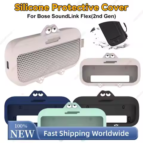 Silicone Covers for Bose SoundLink Flex 2nd Gen Speaker Cover Protective Speaker Cover Case Silicone