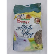 😸Bengy alfalfa 1kg makanan arnab rabbit food small animal food rumput alfalfa