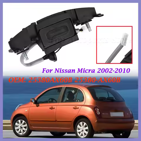 25380-AX60B For Nissan Micra K12 2002-2010 Boot Lid Tailgate Trunk Opening Opener Lock Release Switc