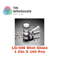 1Ctn 144 pcs Shot Glass 40ml / Shooter Glass