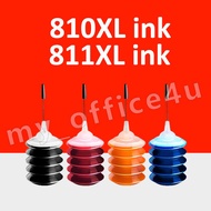 Canon 810 811 ink PG810XL CL811XL refillable ink for Canon  iP2770, iP2772, MP237, MP245, MP258, MP2