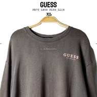 Crewneck GUESS Sweater Original Second Thrift Preloved XL005