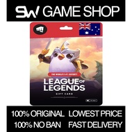 Australia PC LOL RP Riot Point Card AUD [Auto]