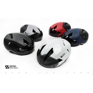 Bicycle Helmet With Glasses ZERO PER Model AERO1 With Black Lens Meets CE Safety Standards From The 