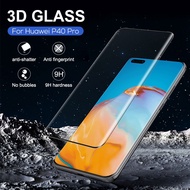 Huawei P30 P40 P50 Mate 20 30 40 Pro Nova 7 8 9 Pro Honor 70 50 Pro Magic 40 Pro 3D Curved Full Cover Tempered Glass Screen Protector