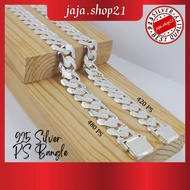 READY STOCK | New Design Original 925 Silver Bracelet Bangle For Men (420/480 PS) | Gelang Tangan Lelaki Perak 925