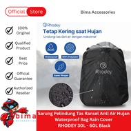 Waterproof Backpack Rain Cover RHODEY 30L - 60L Black