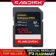 SanDisk Extreme PRO UHS-I SD Card 32GB 64GB 128GB 256GB DXXJ FlashMartSG
