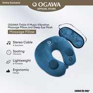 OGAWA Tinkle-X Music Vibration Massage Pillow and Sleep Eye Mask