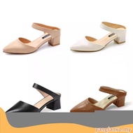 【Ready Stock】2024  kasut raya perempuan heus soft women heels murah