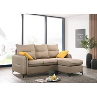 Modern L Shaped Fabric Sofa