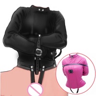 ▦☼ qu xiang guan BDSM Armbinder Restraint StraitjacketStraight Jacket BondageUnisex Doctor Patient CosplayWomen's