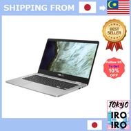 [Used Good condition] ASUS Chromebook C423NA Laptop (Celeron B, 32GB / Webcam / FHD (1,920 × 1,080) 