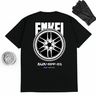 Unisex Distro T-Shirt Car Rim Enkei RPF1 / RPF01 – JDM Motorsport Premium Racing T-Shirt
