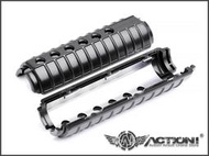 【Action!】補貨中）DNA - CAR 塑料 圓護木 (早期型 窄版 6孔 隔熱罩) XM177 727 M733