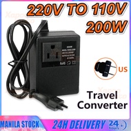 Intelligent Efficient Household 200W Ac 220V To 110V Transformer Voltage Converter Travel Adapter